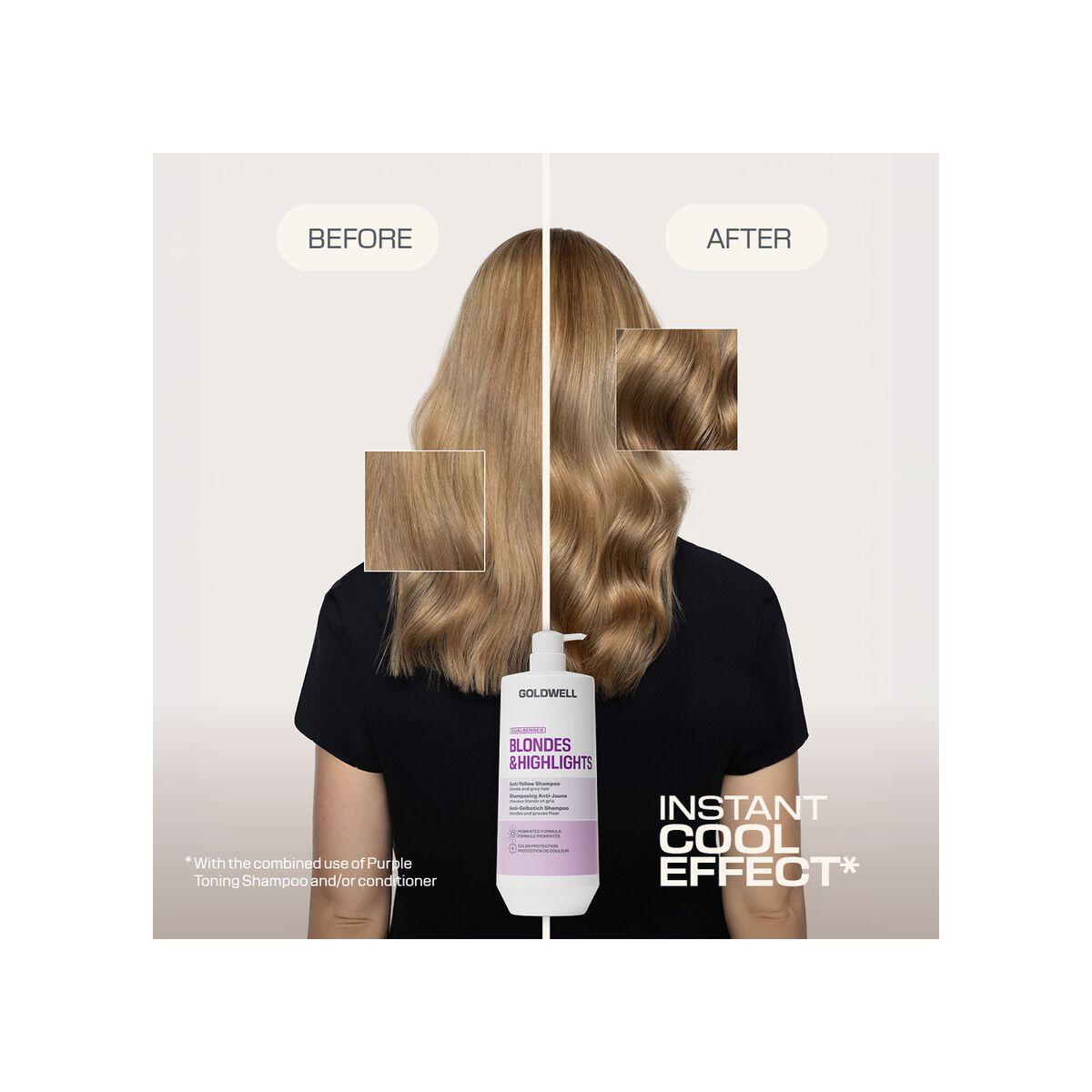 Goldwell Dualsenses Blondes & Highlights Anti-Yellow Shampoo product detail