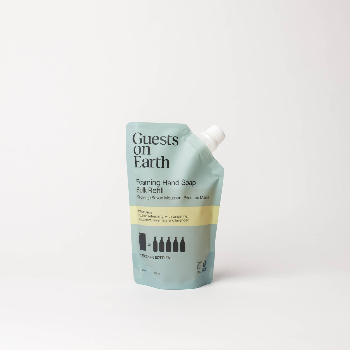 Guests on Earth Foaming Hand Soap Bulk Refill, Citrus Oasis product detail