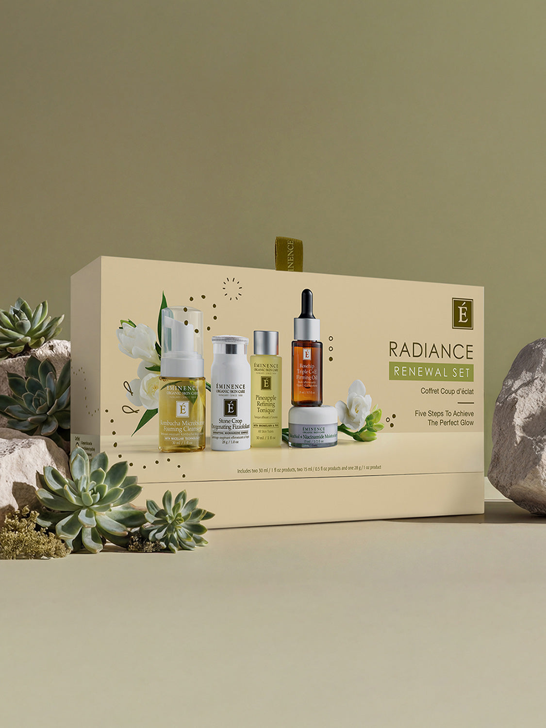 Eminence Organics Radiance Renewal Set products
