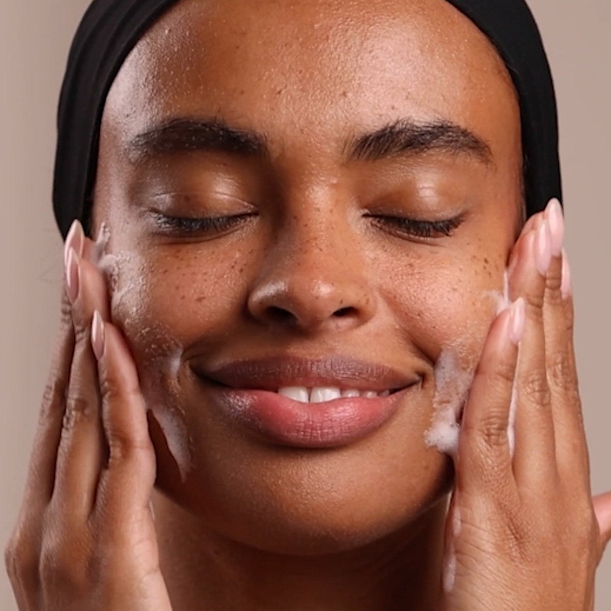 Applying the Eminence Organics Radiance Renewal Set
