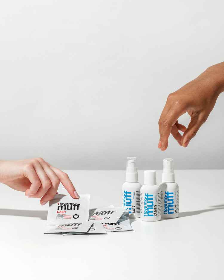 I Love My Muff Muff Care Kit product detail