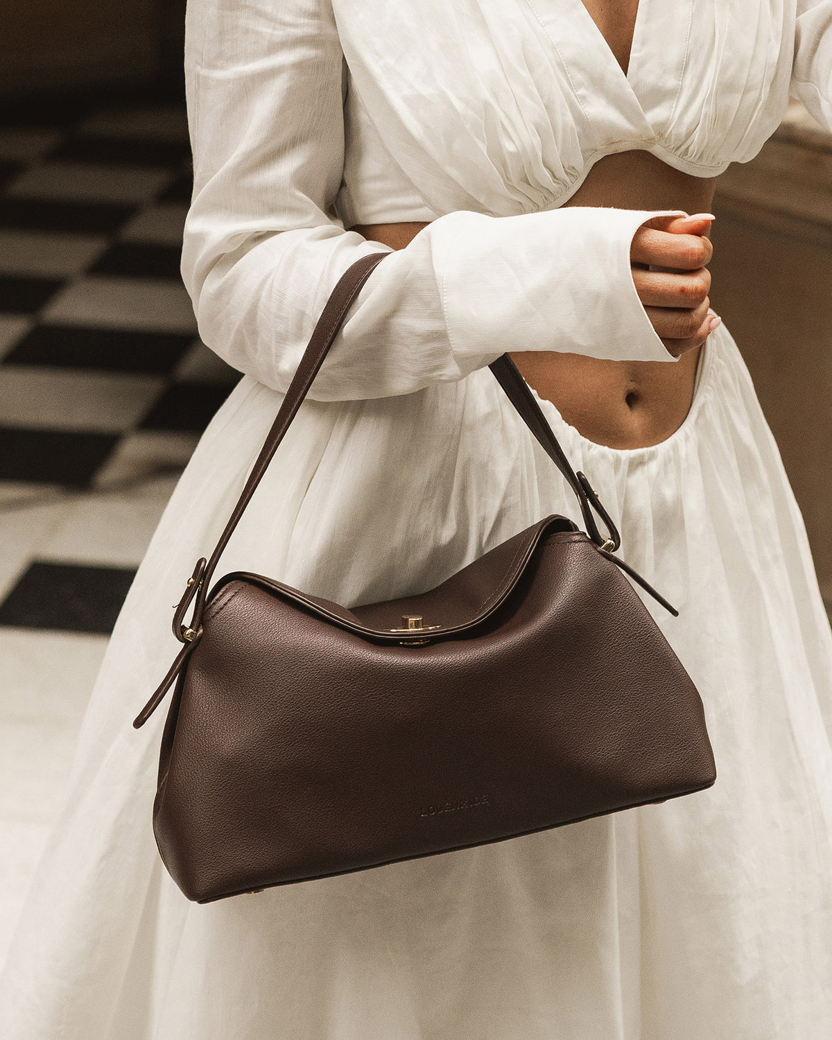 Louenhide Nicole handbag in chocolate