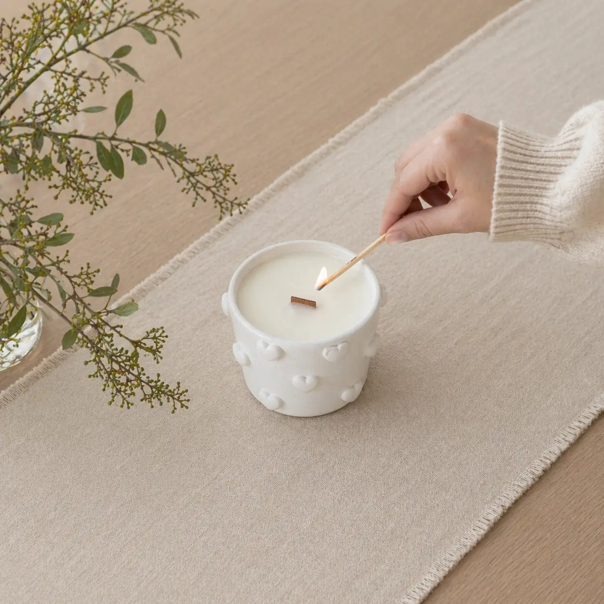 Studio Akiyo Reverie heart soy candle