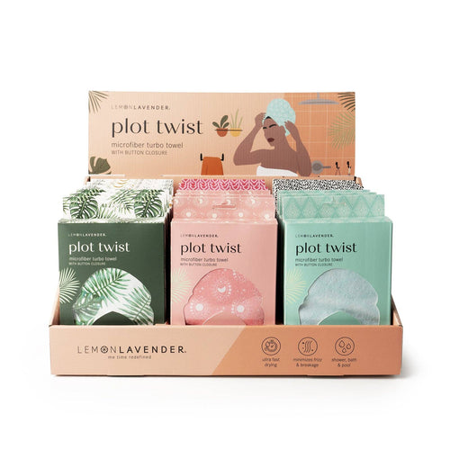 Lemon Lavender Plot Twist Turbo Towel product detail