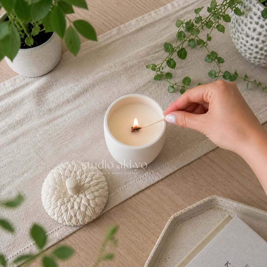 Studio Akiyo Acorn Enchanted Forest soy candle