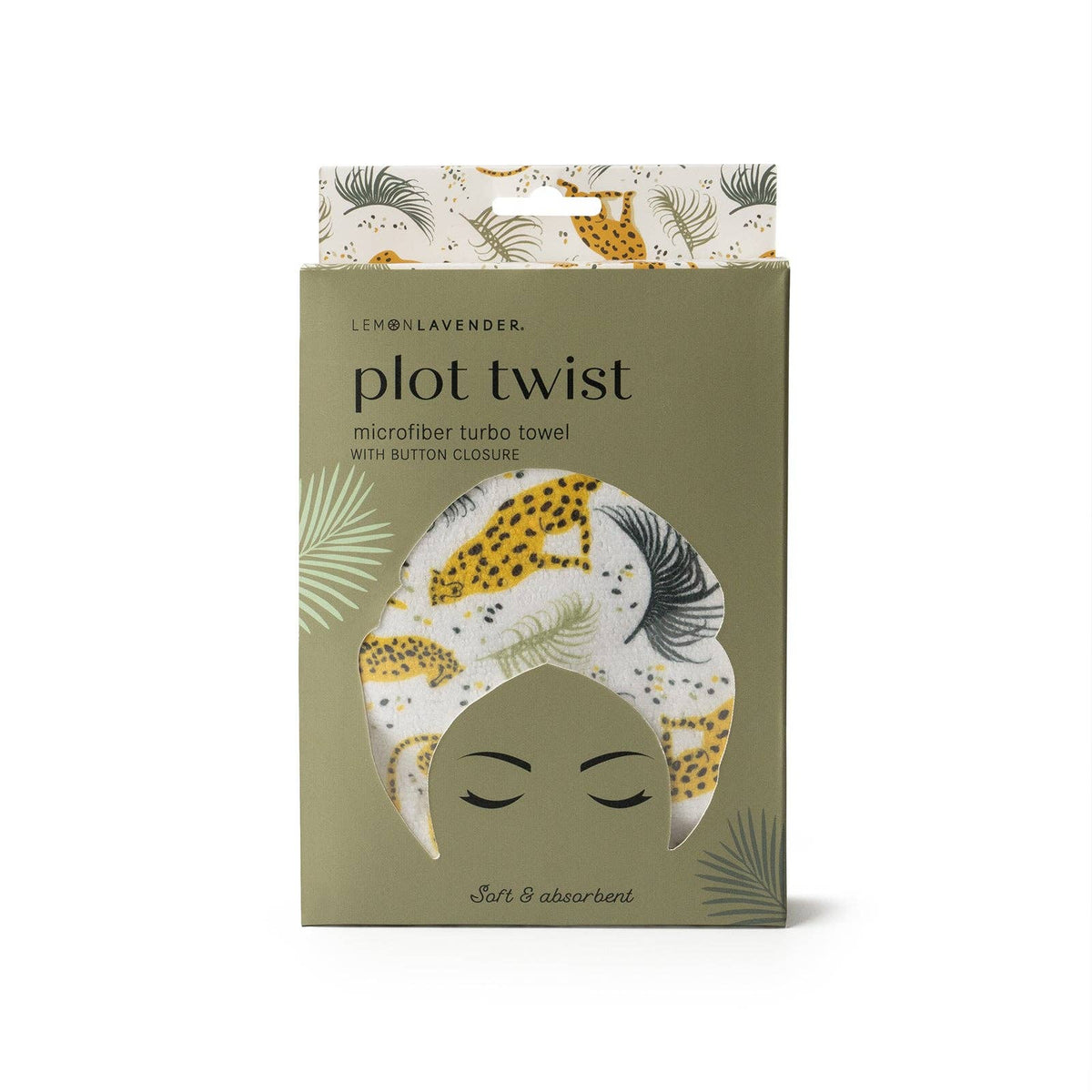 Lemon Lavender Plot Twist Turbo Towel product detail