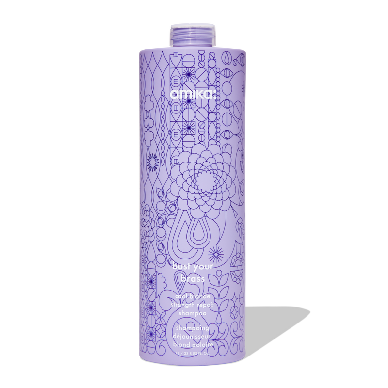 amika Bust Your Brass Cool Blonde Repair Shampoo product detail
