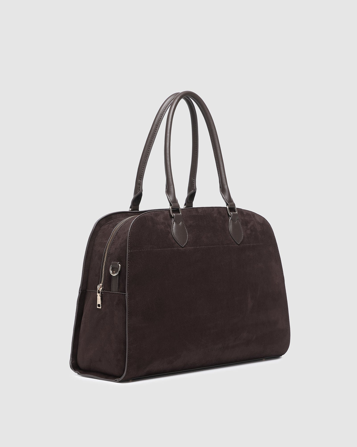 Louenhide Blaire Suede Tote Bag in Chocolate