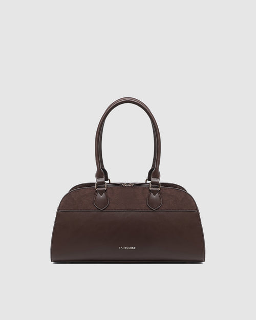 Louenhide Eleanor Shoulder Bag in Chocolate