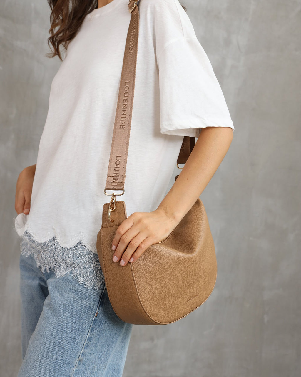 Louenhide Georgina Shoulder Bag in Honey