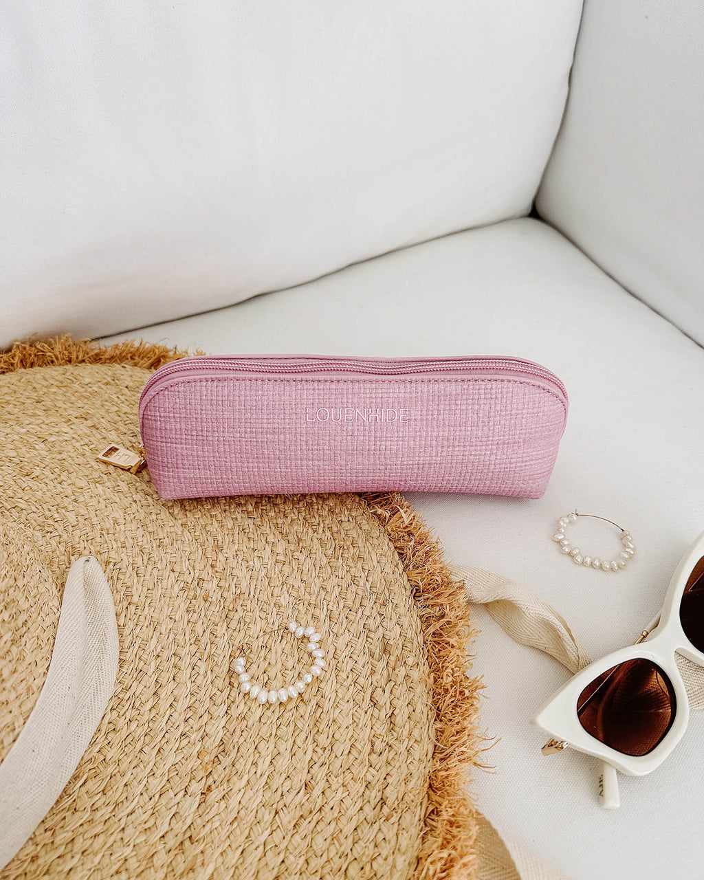 Louenhide Jayne Makeup Bag in Pink