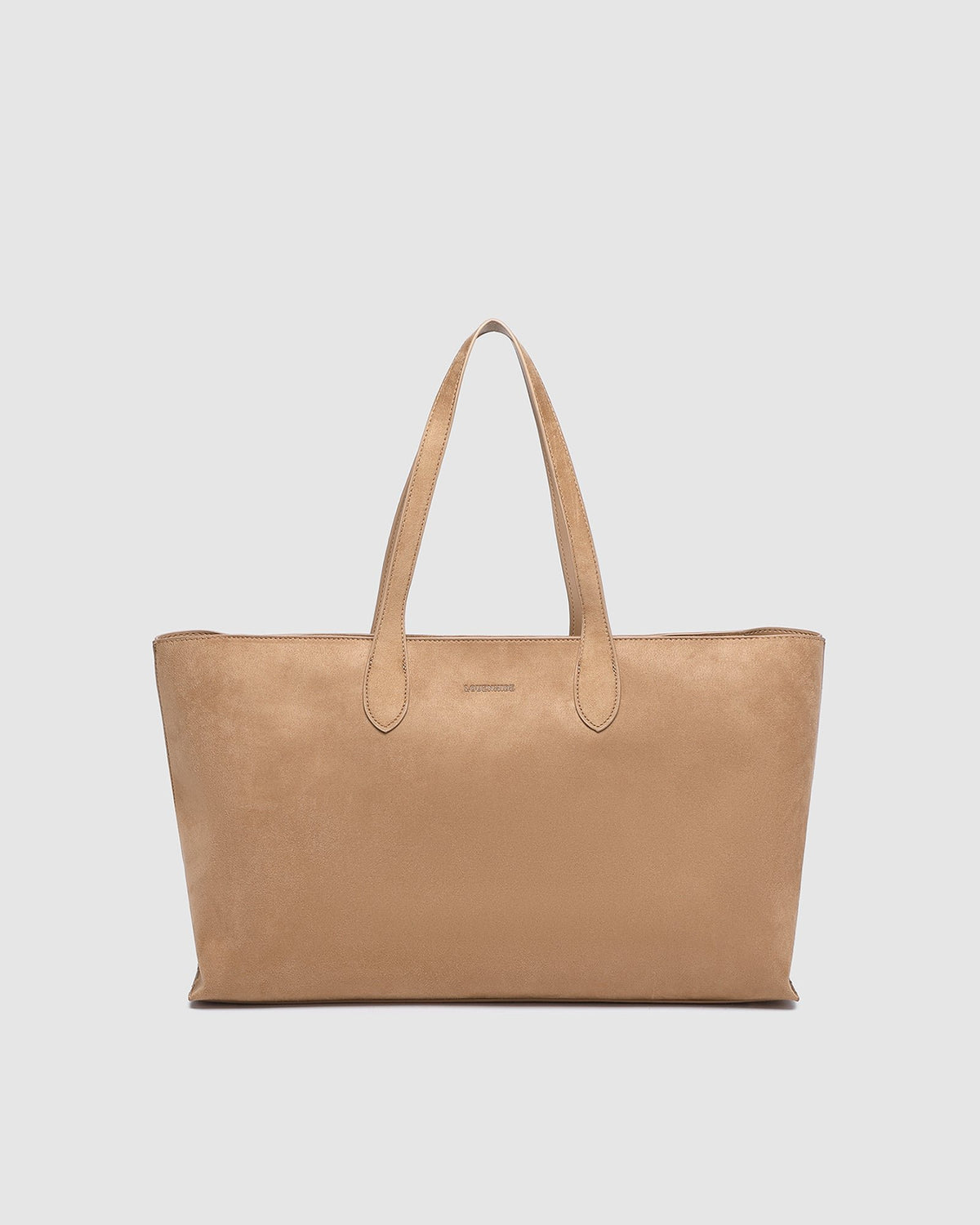 Louenhide Elke Tote Bag in Suede Honey