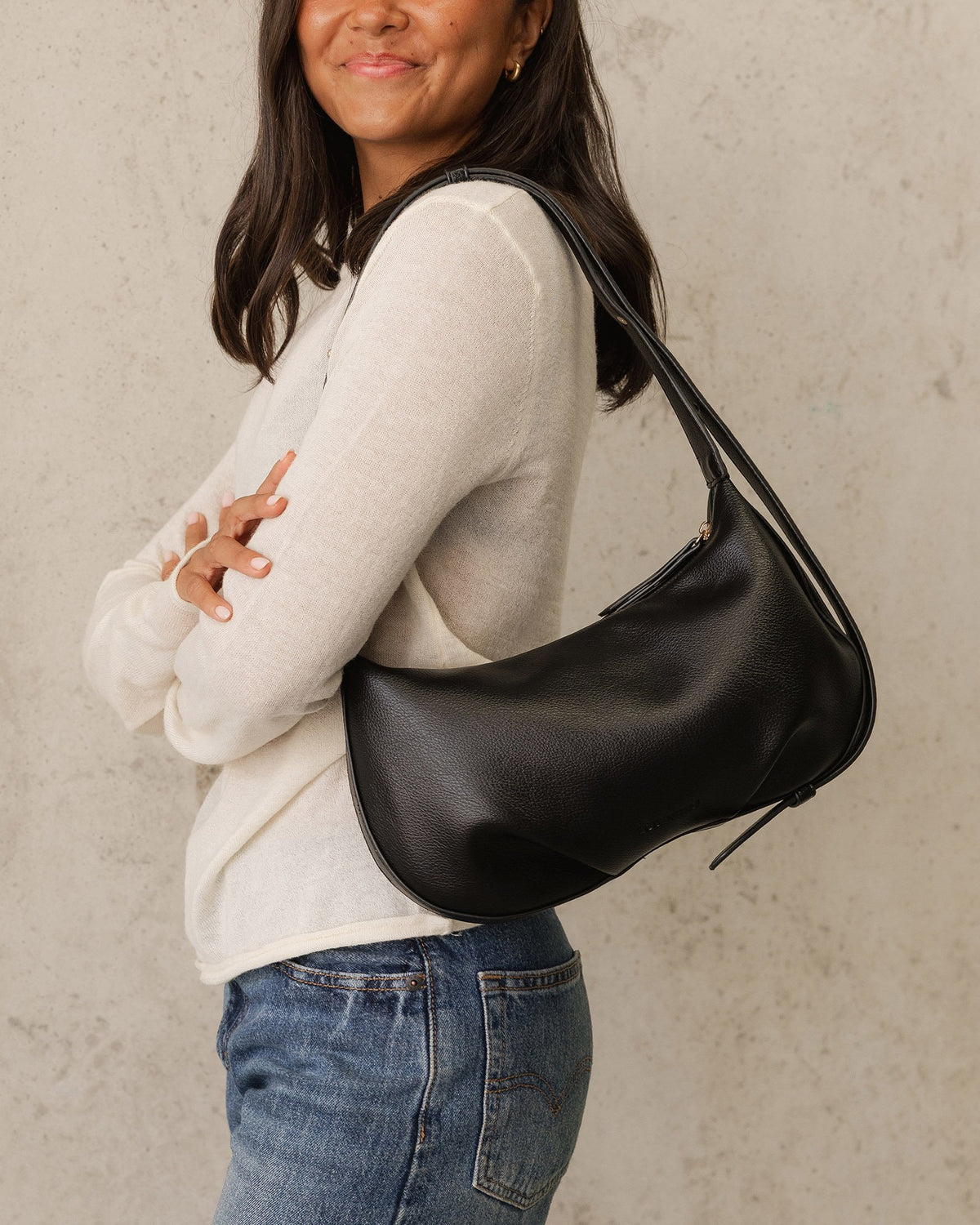 Louenhide Olivia Shoulder Bag in Black