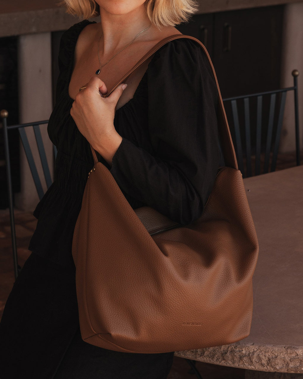 Louenhide Morgan Shoulder Bag in Caramel