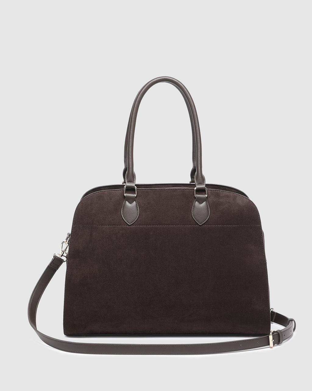 Louenhide Blaire Suede Tote Bag in Chocolate
