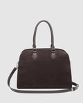 Louenhide Blaire Suede Tote Bag in Chocolate