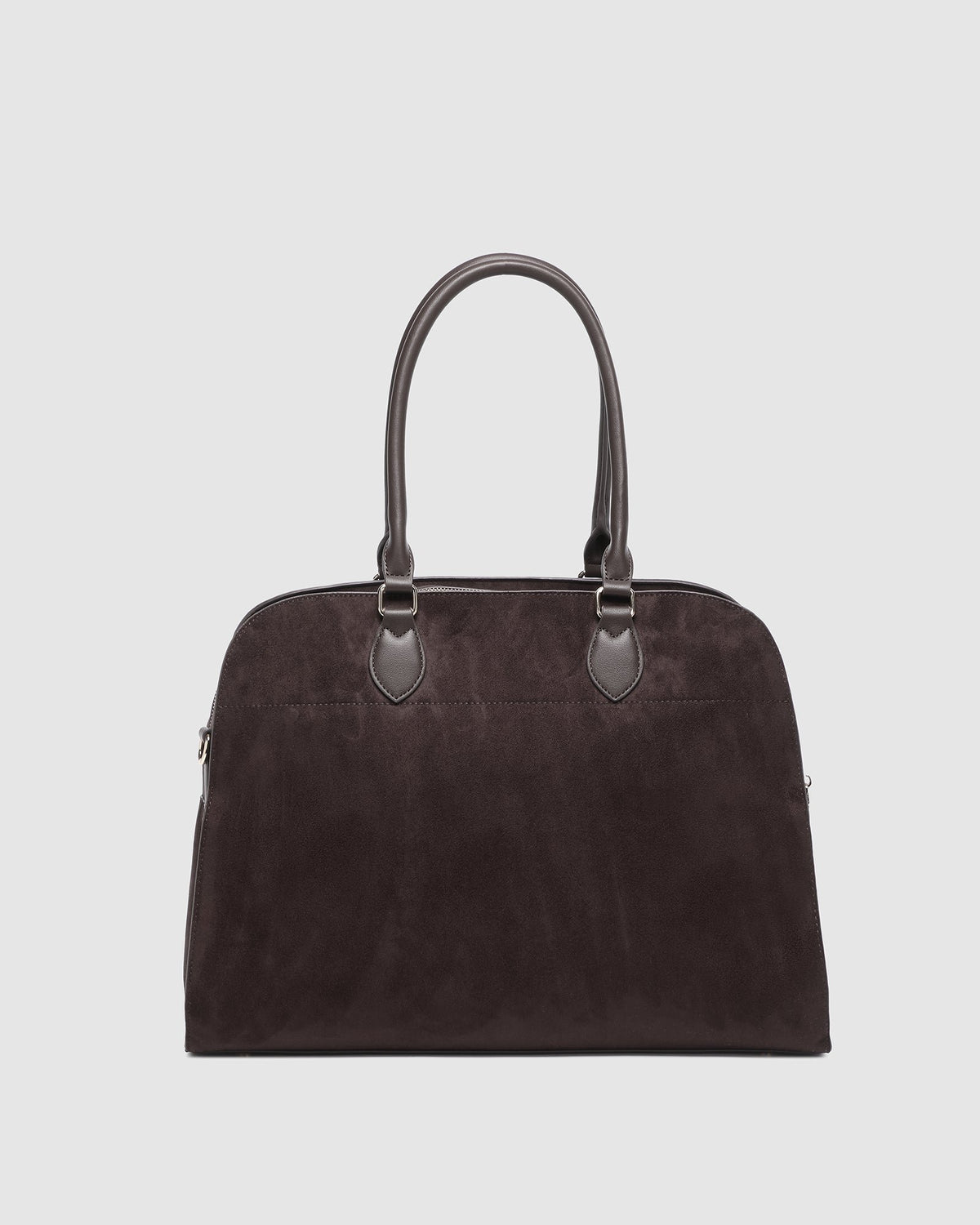 Louenhide Blaire Suede Tote Bag in Chocolate