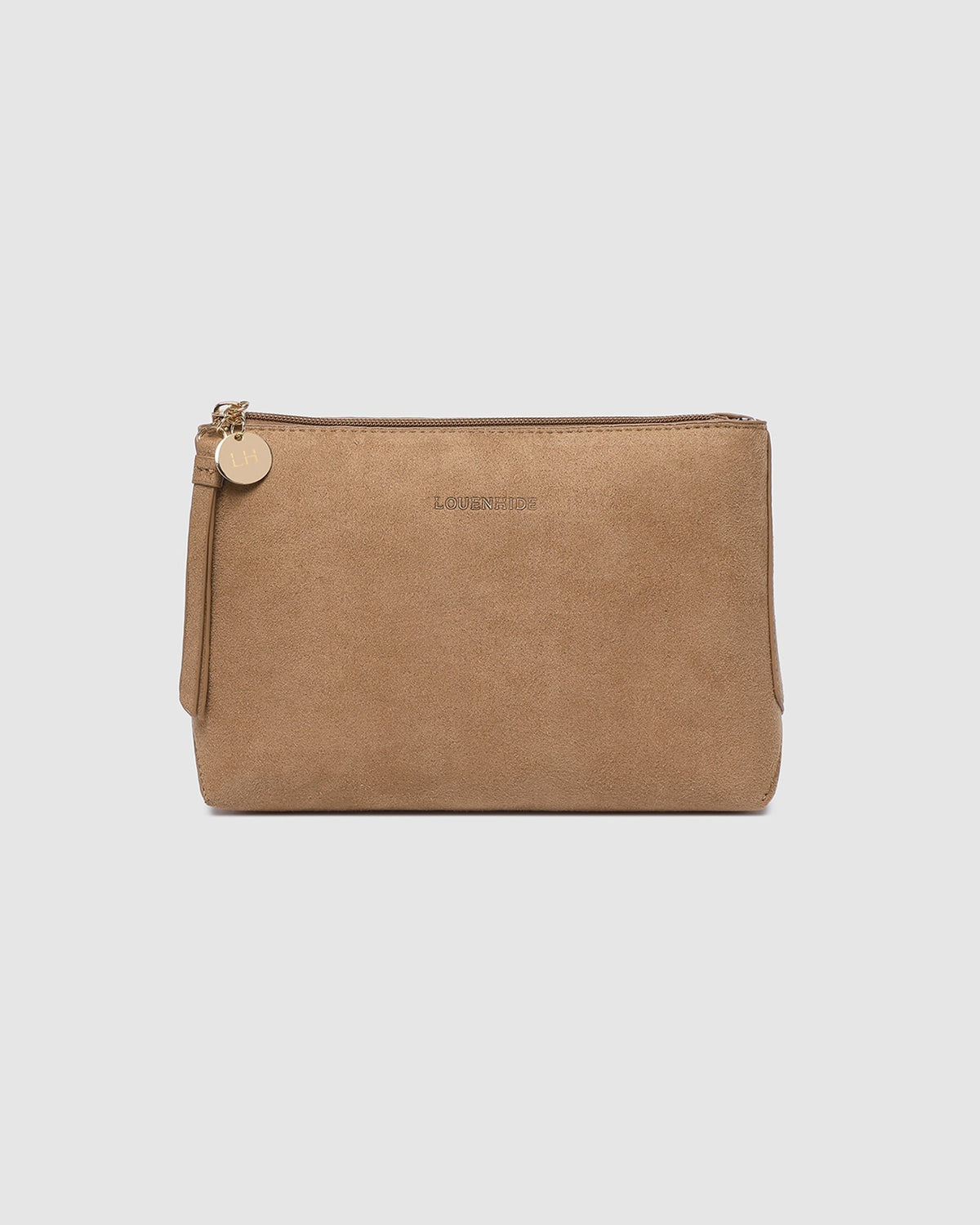 Louenhide Everyday Suede Pouch in Honey