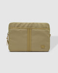 Louenhide Lina Nylon Laptop Sleeve in Beige